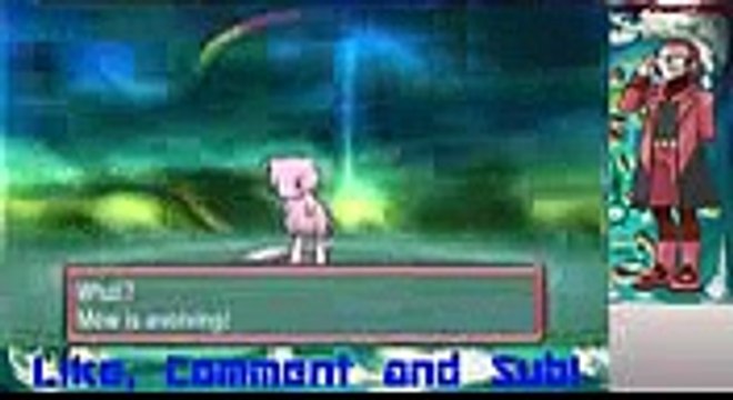 Mew evolving to Arceus in Pokemon Omega Ruby and Alpha Sapphire ORAS HACK (5)