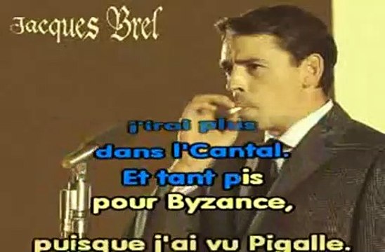 karaoké de Jacques Brel Vesoul