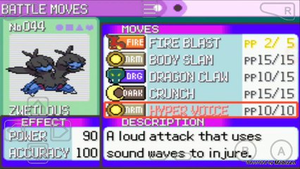 Zweilous Evolving into Hydriegon in Pokemon Glazed