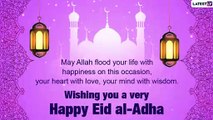 Bakrid 2021 Wishes in Advance: Eid al-Adha Mubarak WhatsApp Messages, Image Greetings and Shayari