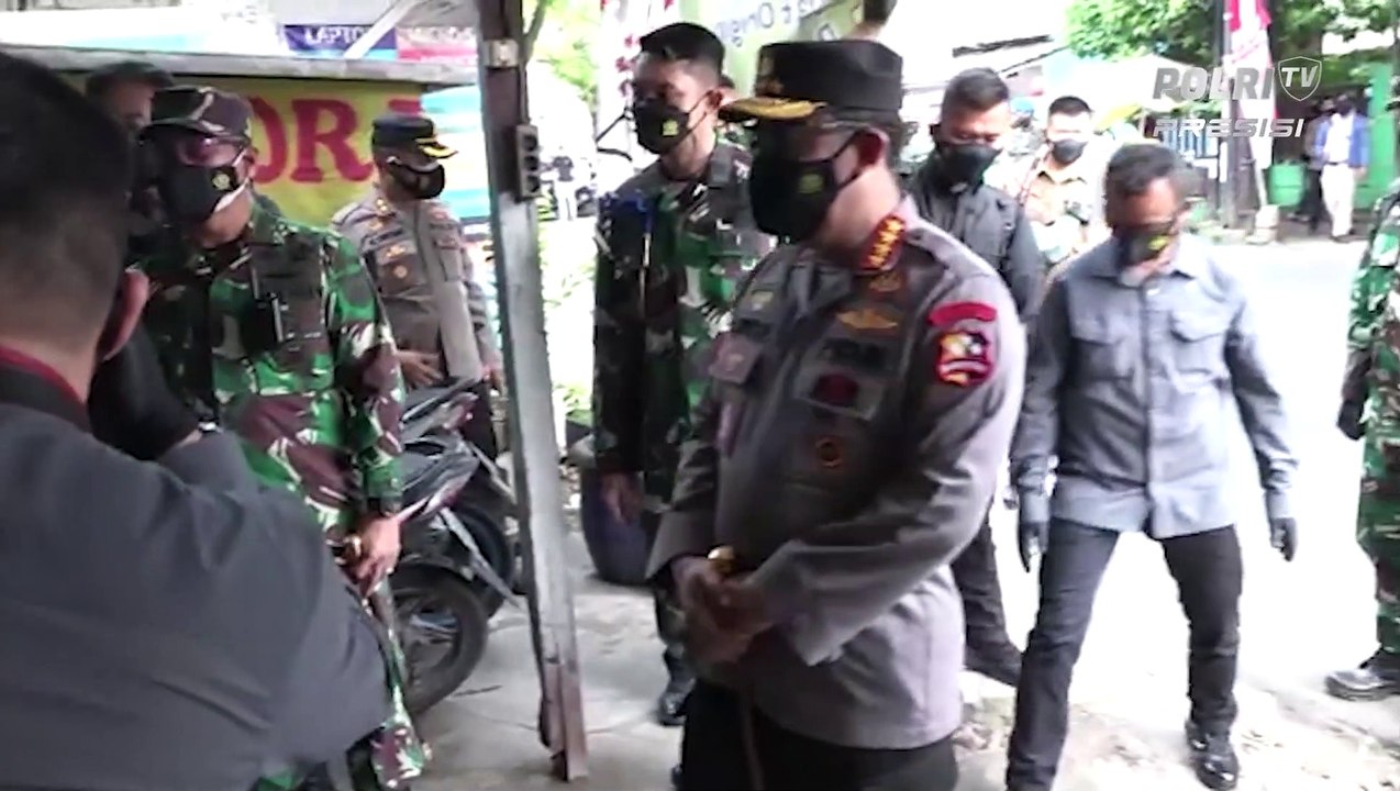 Panglima TNI dan Kapolri Semangati Warga Semarang