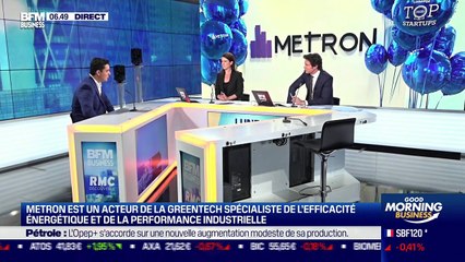 Vincent Sciandra (Metron) : Metron est un acteur de la greentech spécialiste de l'efficacité énergétique et de la performance industrielle - 19/07
