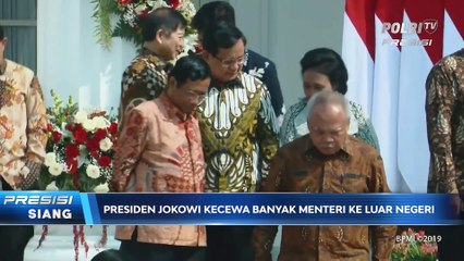 Presiden Jokowi Melarang Menteri ke Luar Negeri
