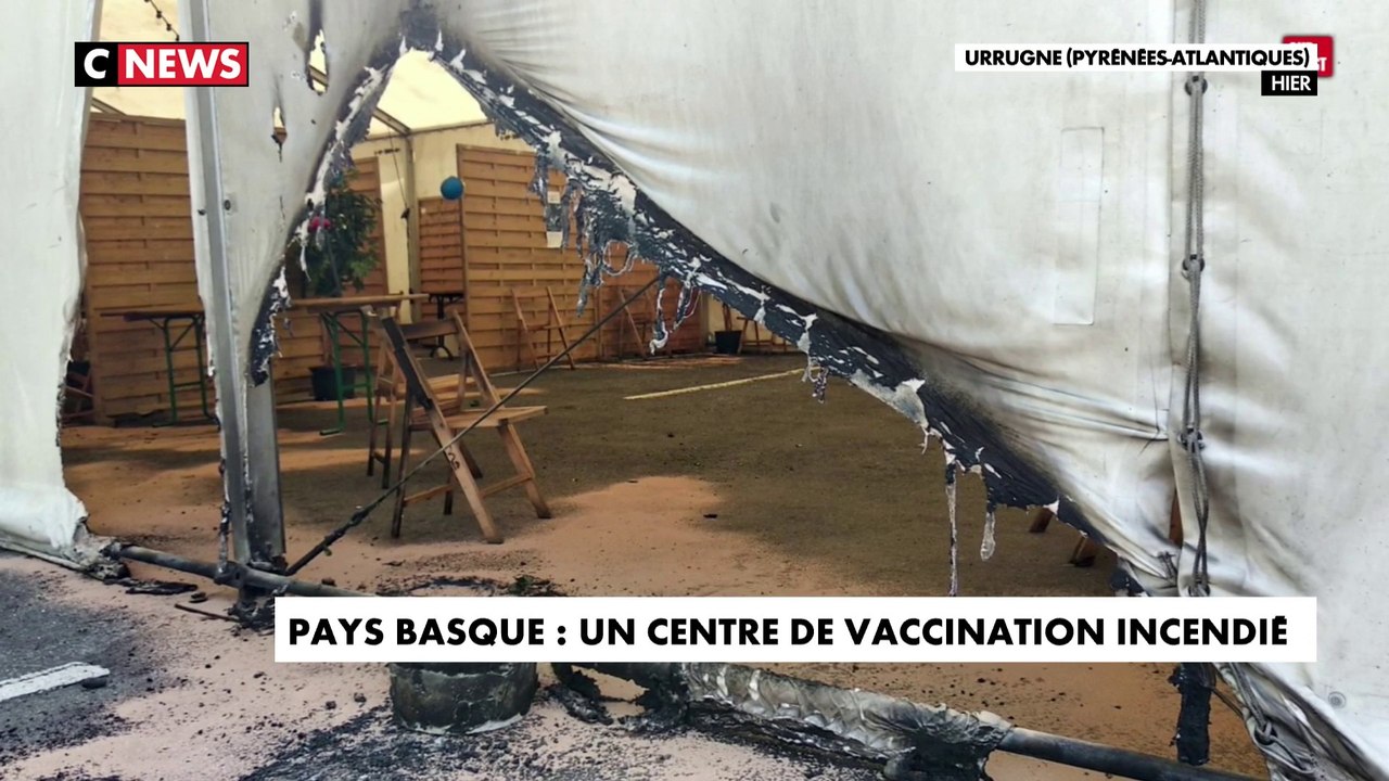 Pays-Basque : un centre de vaccination incendié