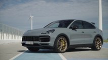 The new Porsche Cayenne Turbo GT Exterior Design in Grey