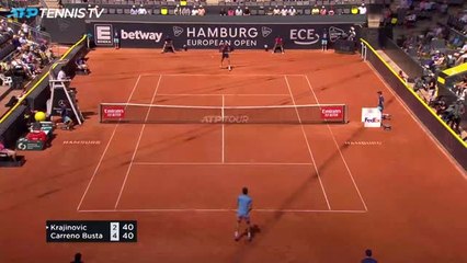 Hambourg - Carreño Busta décroche son 2e titre de la saison