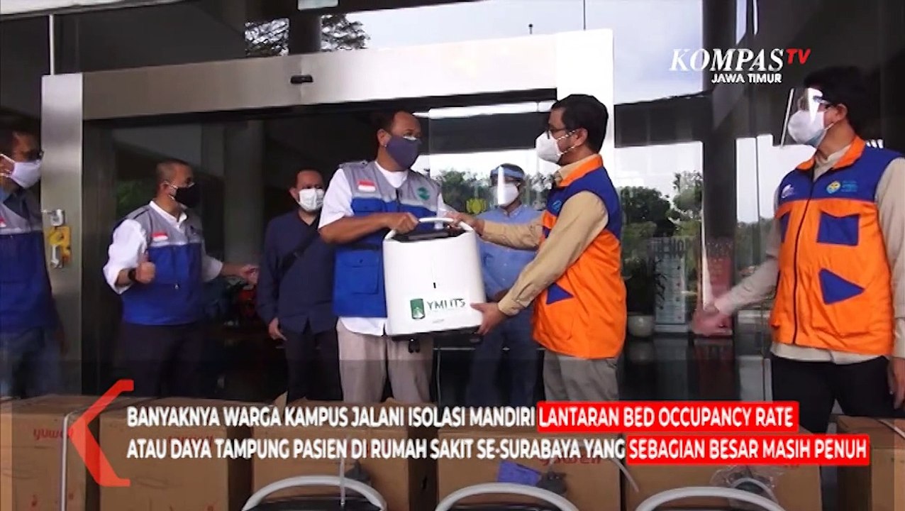 Donasi Oxygen Concentrator Bagi Civitas Kampus Terpapar Covid