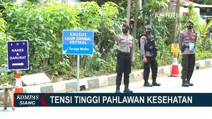 Kasus Aktif Tinggi, Beban Tenaga Kesehatan Makin Berat