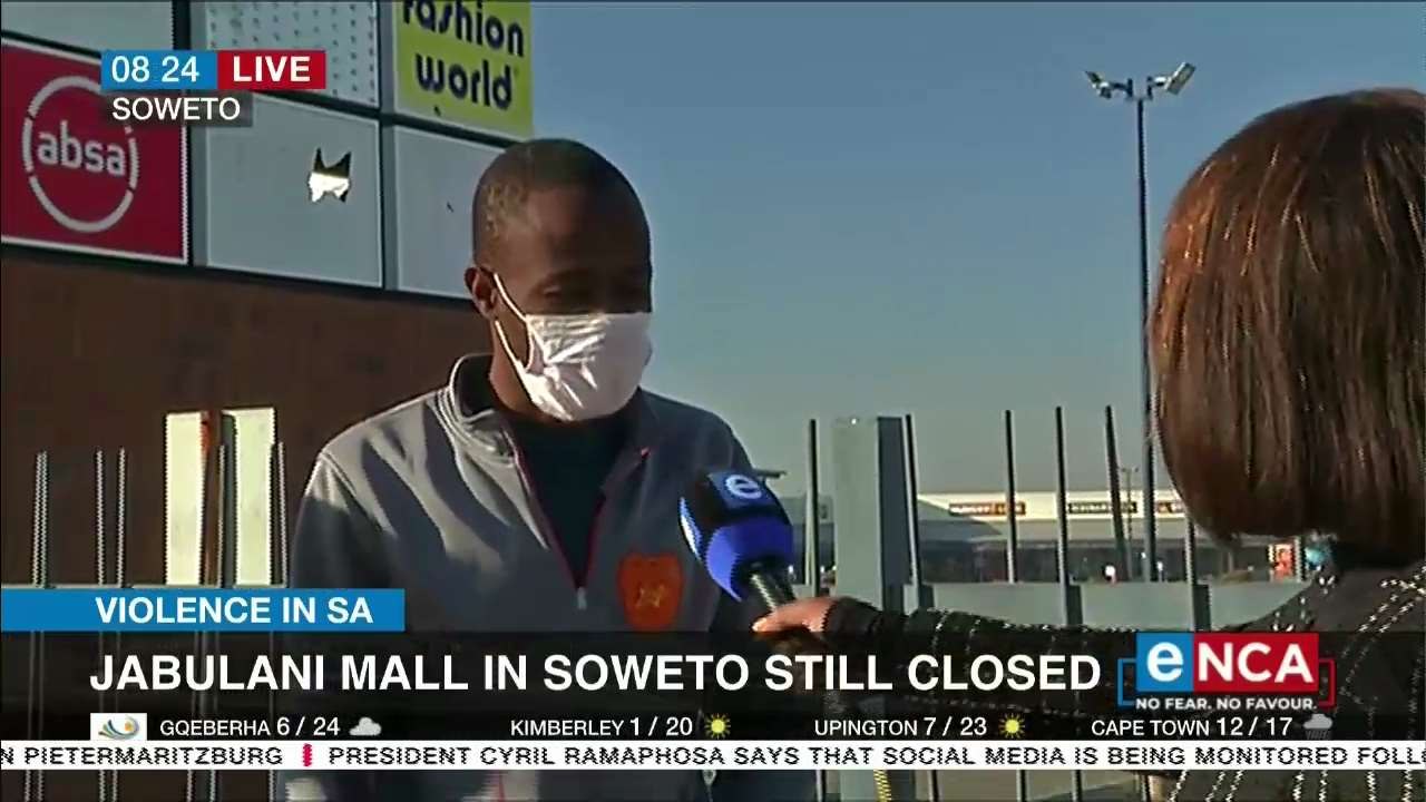 Jabulani Mall in Soweto still closed
