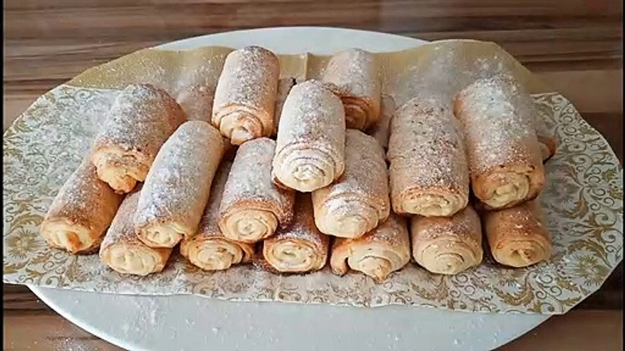 Трубочки творожные - нежные и мягкие