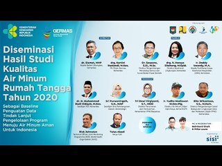 Diseminasi Hasil Studi Kualitas Air Minum Rumah Tangga Tahun 2020