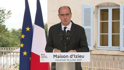 Jean Castex a présidé la commémoration de l'arrestation des enfants d'Izieu en avril 1946