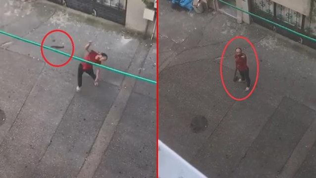 Kadınlara cinsel organını gösteriyormuş! Balta fırlatıp satırla tehdit eden şahıs mahalleliyi canından bezdirdi