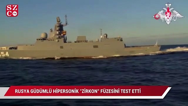 Rusya, güdümlü hipersonik Zirkon füzesini test etti