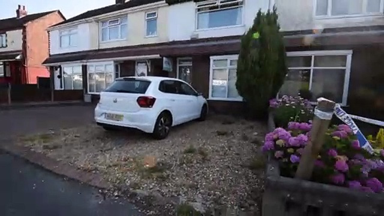Scene of collapsed house in Shevington video Dailymotion
