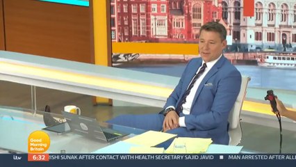 Ben Shephard makes 'uncomfortable' return to GMB