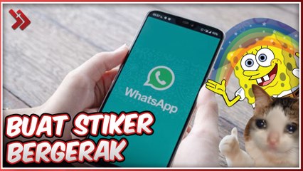 BUAT STIKER DAN ANIMASI WHATSAPP SENDIRI