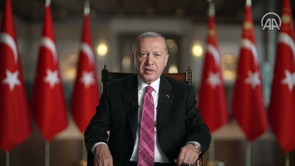 Cumhurbaşkanı Erdoğan'ın bayram mesajı