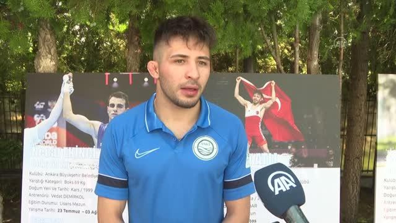 Avrupa şampiyonu milli güreşçiler Tokyo Olimpiyatları'na iddialı gidiyor