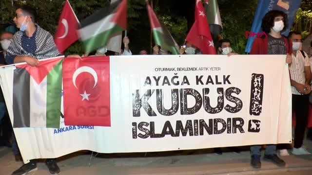 ANKARA'DA BİR ARAYA GELEN STK'LAR, FİLİSTİN'E DESTEK AÇIKLAMASI YAPTI