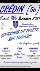 CONCOURS DE PALETS  SUR PLANCHE 2021