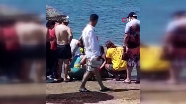 Yaşlı kadın serinlemek için girdiği denizde boğuldu