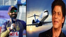 Dinesh Karthik reveals KKR owner Shah Rukh Khan once arranged a private jet for him