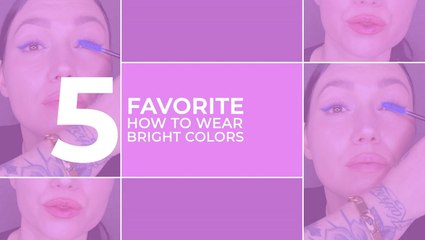 My Five Favorites - Five How To Wear Bright Color Five Different Ways