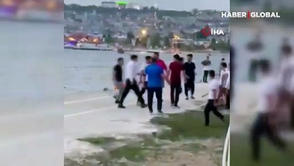 İstanbul'da restoran çalışanları vatandaşlara böyle saldırdı: Yeter vurmayın...