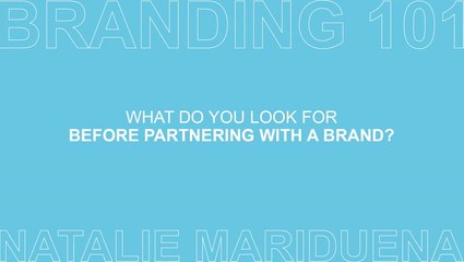Branding 101 with Natalie Mariduena Ep 5 of 7