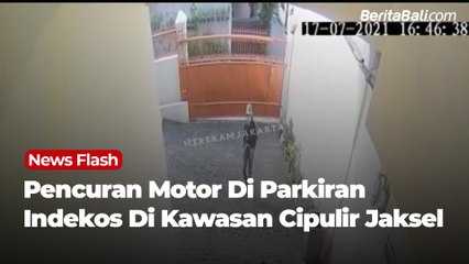 Pencuran Motor Di Parkiran Indekos Di Kawasan Cipulir Jaksel