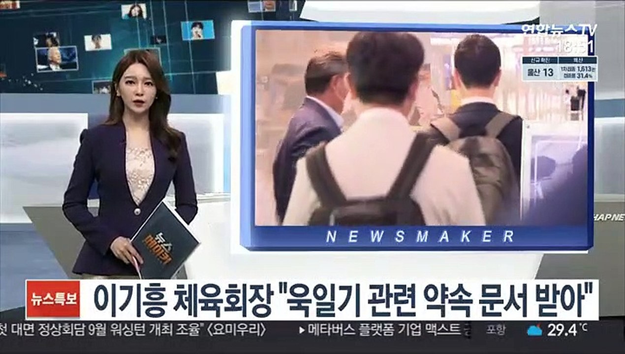 이기흥 체육회장 "욱일기 관련 IOC 약속 문서 받아"
