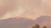 El incendio en el Monte Yerga, en La Rioja, sigue activo y sin controlar