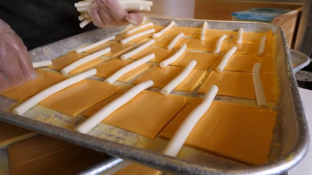 Double Cheese Donut - Korean Street Food