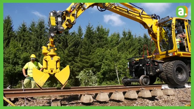 Infrabel reconstruit les voies à Nassogne