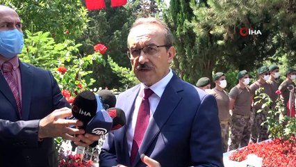 Şehitlikte hüzünlü bayram arefesi