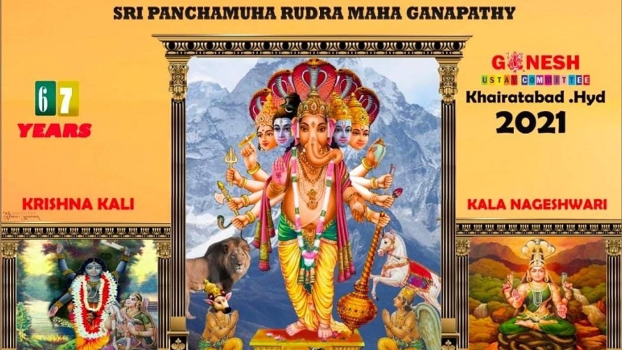 This time Khairatabad Ganesha will be available to devotees at a height of 40 feet