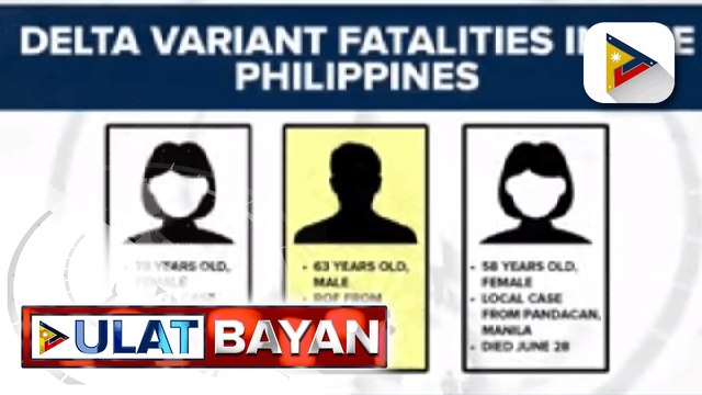 DOH: Bilang ng namatay dahil sa Delta variant, tatlo na