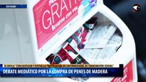 Debate mediático por la compra de penes de madera
