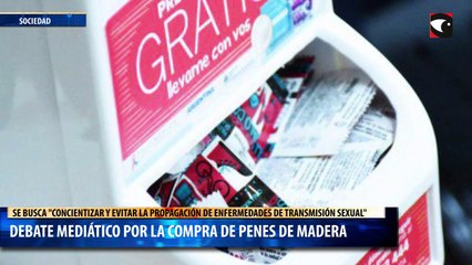 Debate mediático por la compra de penes de madera