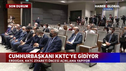 Cumhurbaşkanı Erdoğan'dan KKTC ziyareti öncesi önemli açıklamalar