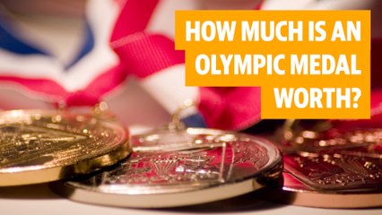 How much is an Olympic Gold medal worth?