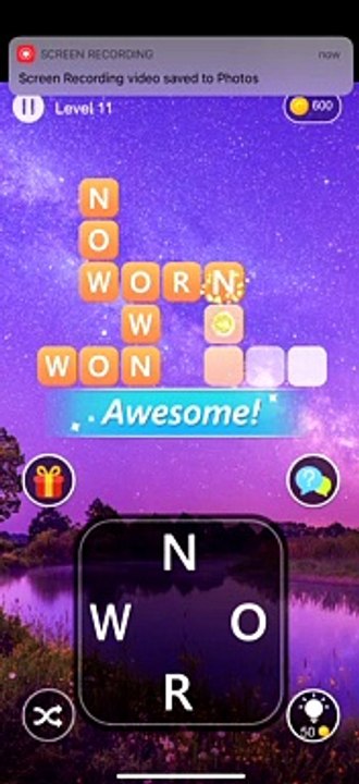 Word Cross Level 11 12 13 14 15