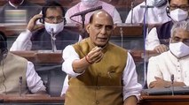 Rajnath Singh slams opposition over the uproar in Loksabha