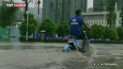 Çin'de son yılların en büyük sel felaketi