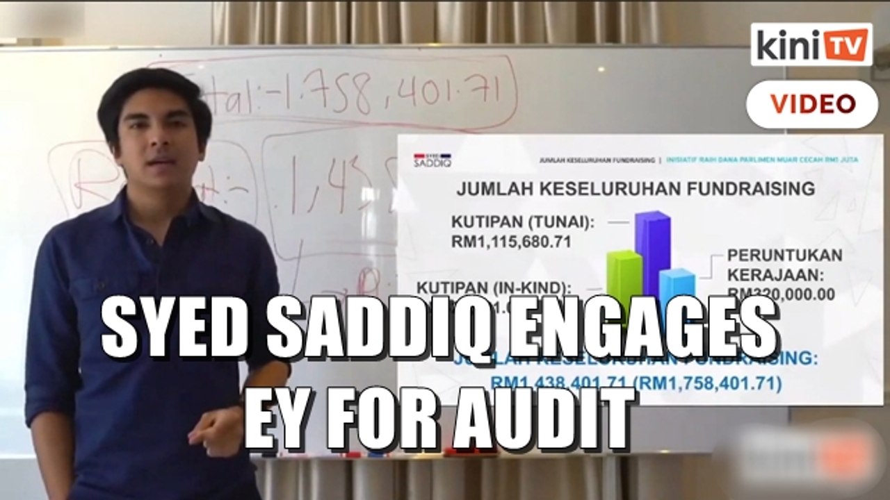 RM1.4m in six months - Syed Saddiq presents fundraising report
