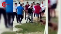 Büyükçekmece'de restoran çalışanları denize giren yurttaşlara böyle saldırdı