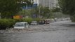 Monsoon rain lashes Delhi-NCR, buses drown on waterlogged roads