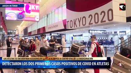Detectaron los dos primeros casos positivos de Covid en atletas
