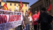 Firenze, in piazza anche i lavoratori degli appalti Gkn